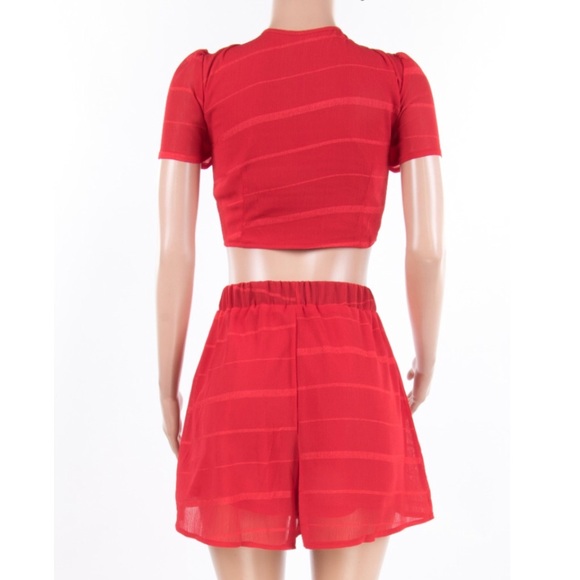 Black lace up playsuit - Picture 4 of 5